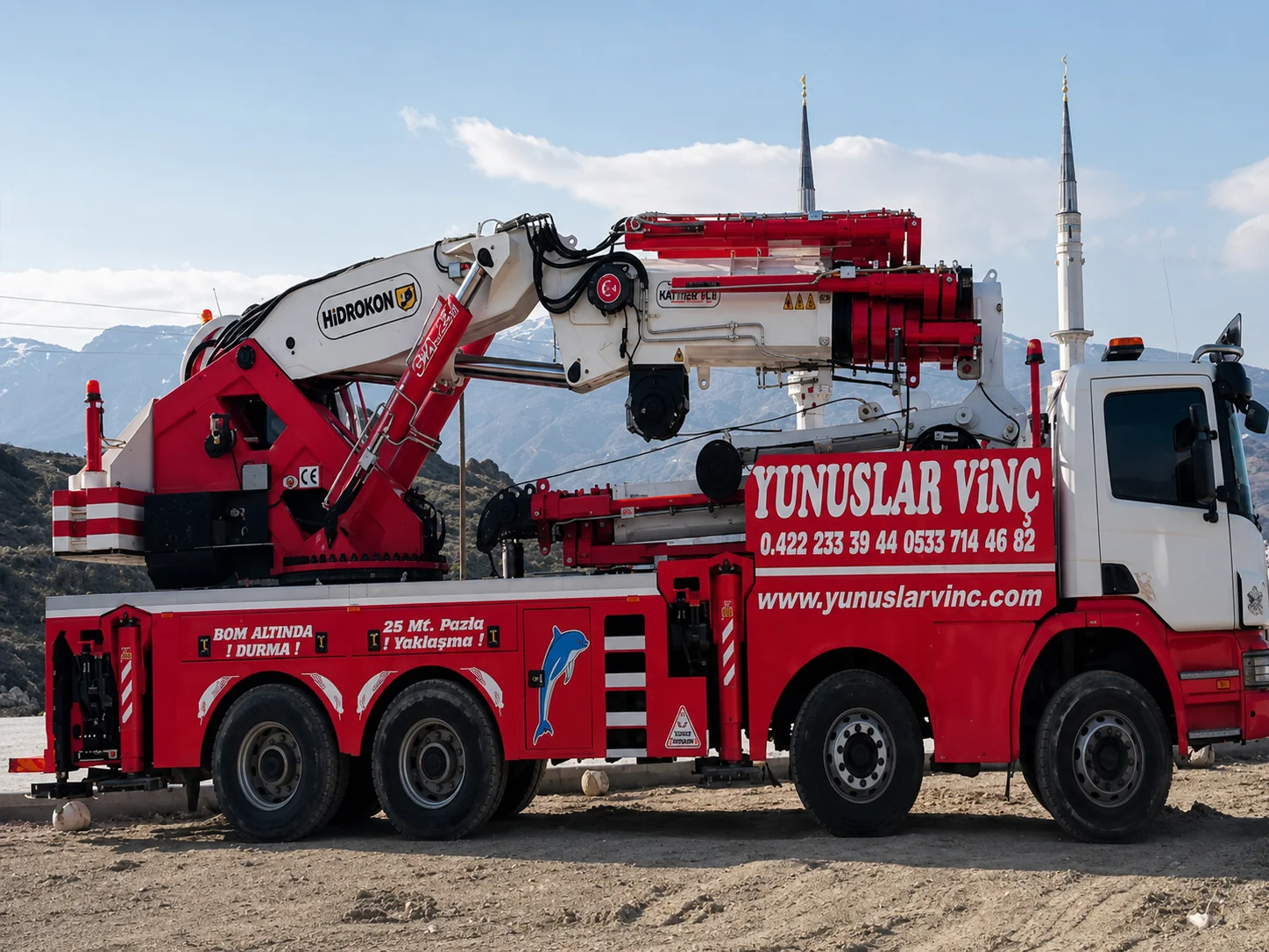 Scania 65 Tonluk Çift Kırma